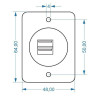 Adaptateur UNIVERSEL GSM050