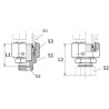 Adaptateur VOSS REDSD3025S