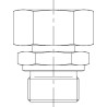 Adaptateur tournant VOSS EGESD12LM18