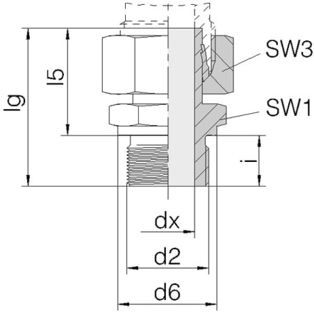 Adaptateur tournant VOSS EGESD12LM18
