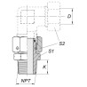 Adaptateur tournant VOSS ACAG13813