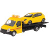 Alfa Romeo avec remorque plate-forme BBURAGO BB1831406