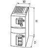 Alimentation 24V DC 13A MURR ELEKTRONIK MCSB13A