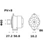 Alternateur MAHLE MG268