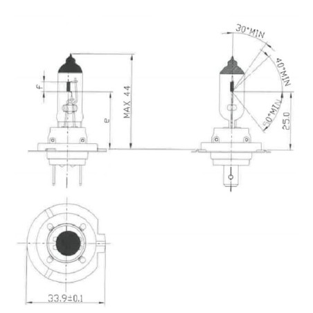 Ampoule UNIVERSEL B12067KLL