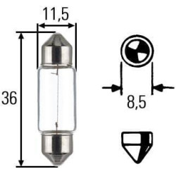 Ampoule HELLA 8GM002092121