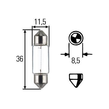 Ampoule HELLA 8GM002092121