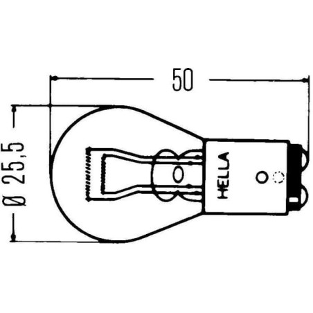 Ampoule HELLA 8GD002078121