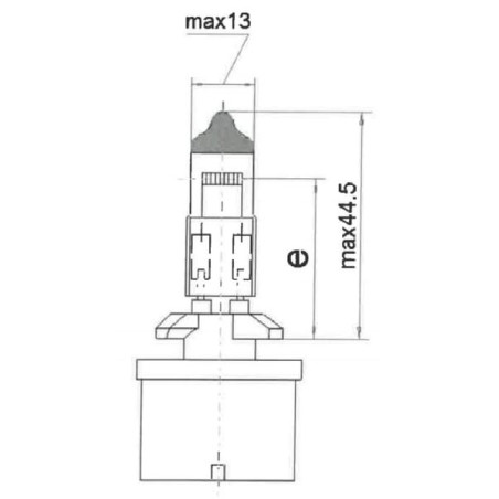 Ampoule UNIVERSEL B12059