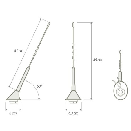 Antenne CALEARO 7677932