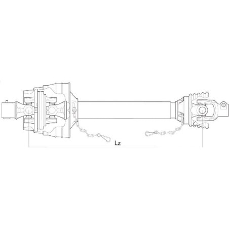 Arbre de transmission WEASLER EUCVAW351010