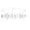 Arbre de transmission BONDIOLI/6PAVESI CS2R121CEWR7007