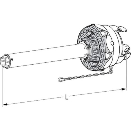 Arbre de transmission WALTERSCHEID WWZ24801210AOGS5