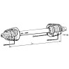 Arbre de transmission WALTERSCHEID WWZ24801210AOG