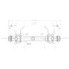 Arbre de transmission BONDIOLI/6PAVESI CS0N101CER10R10