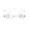 Arbre de transmission BONDIOLI/6PAVESI CS0N121CER10R10