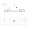 Arbre de transmission BONDIOLI/6PAVESI CS6N101CE007007