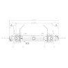 Arbre de transmission BONDIOLI/6PAVESI CS8N056CE007007