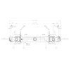 Arbre de transmission BONDIOLI/6PAVESI CS8N086CE007007