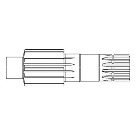 Axe d'essieu VAPORMATIC AV100814