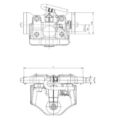 Attelage ROCKINGER RO825X2300C
