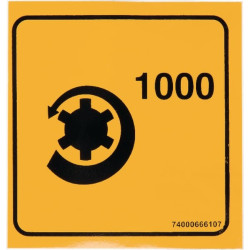 Autocollant KONGSKILDE 74000666107