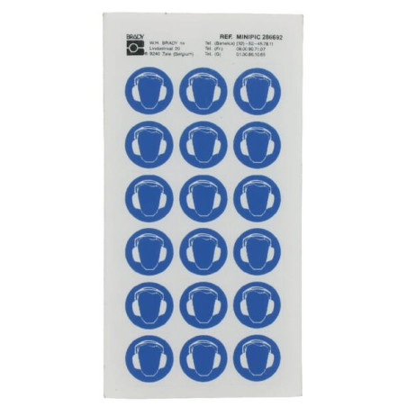 Autocollant BRADY WB286692