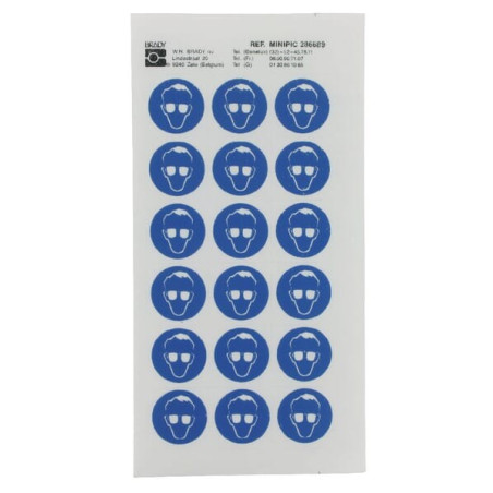 Autocollant BRADY WB286689