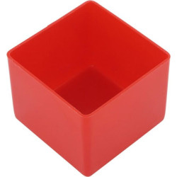 Bac rouge 54x54x45mm HÜNERSDORFF WE6221