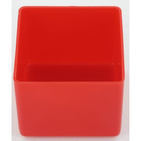 Bac rouge 54x54x45mm HÜNERSDORFF WE6221