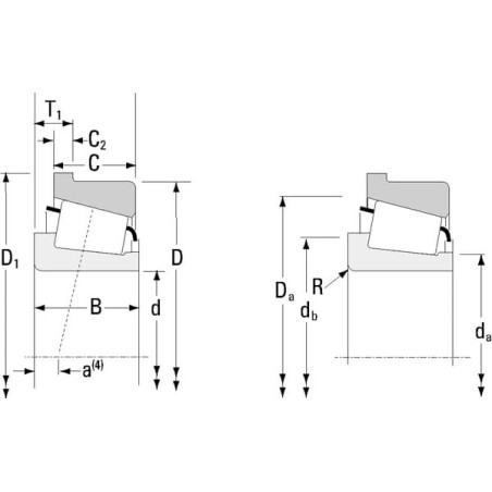 Bague TIMKEN HM804811B