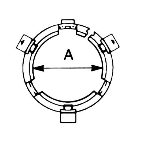 Bague BONDIOLI/6PAVESI 255020005R02