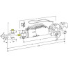 Barre de poussée hydraulique avec amortisseur WALTERSCHEID 1207876