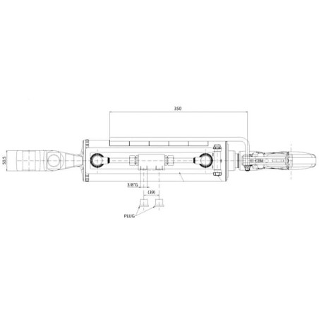 Barre de poussée hydraulique CBM 3PHGCA240332