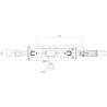Barre de poussée hydraulique CBM 3PHGCA240332