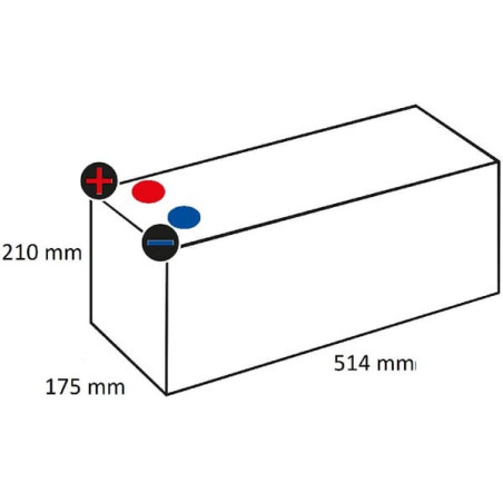 Batterie VARTA 635052100A742