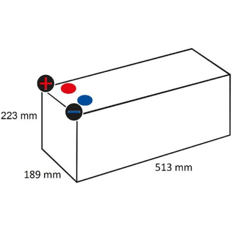 Batterie VARTA 654011115A742