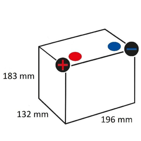 Batterie VARTA 522450034A512