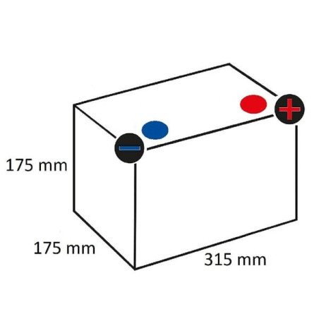 Batterie VARTA 575500073D842