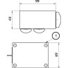Bloc de retour DANFOSS KRVB002