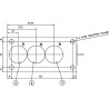 Bloc de retour DANFOSS KRVB003
