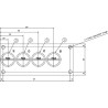 Bloc de retour DANFOSS KRVB004
