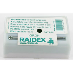 Bloc marqueur vert RAIDEX VV8036