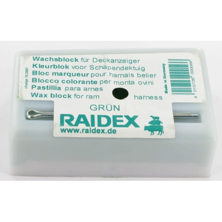 Bloc marqueur vert RAIDEX VV8036