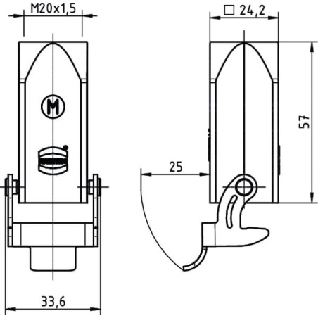 Boîtier HARTING 19200031750