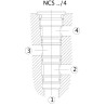 Boîtier en aluminium DANFOSS CP9122A12NCS