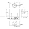 Boîtier en aluminium DANFOSS CP9122A12NCS