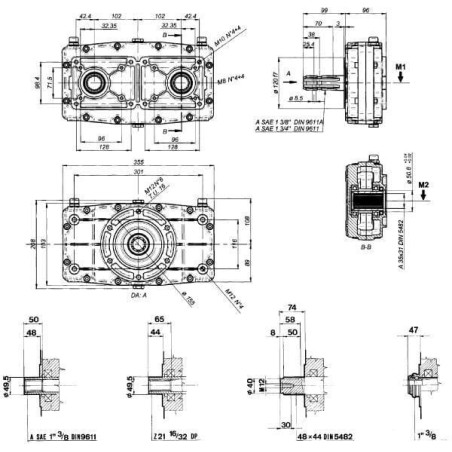Boîtier BORELLI GBF30D130
