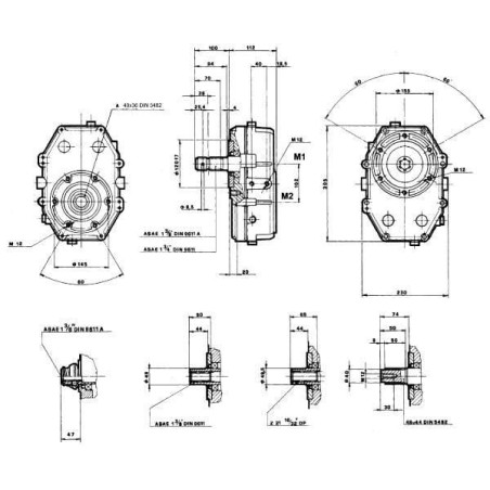 Boîtier BORELLI GBU35S230