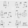 Boîtier BONDIOLI/6PAVESI S1018053G122